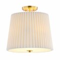 Safavieh Madio Flush Mount; Gold Base FLU4057A